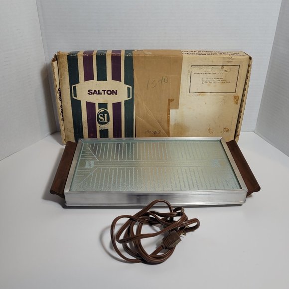 Salton Hotray Automatic Food Warmer Model H-110 Vintage - Picture 1 of 10
